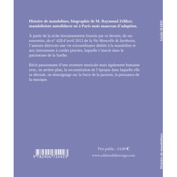 Histoire de mandolines ou la vie de Raymond Zéliker